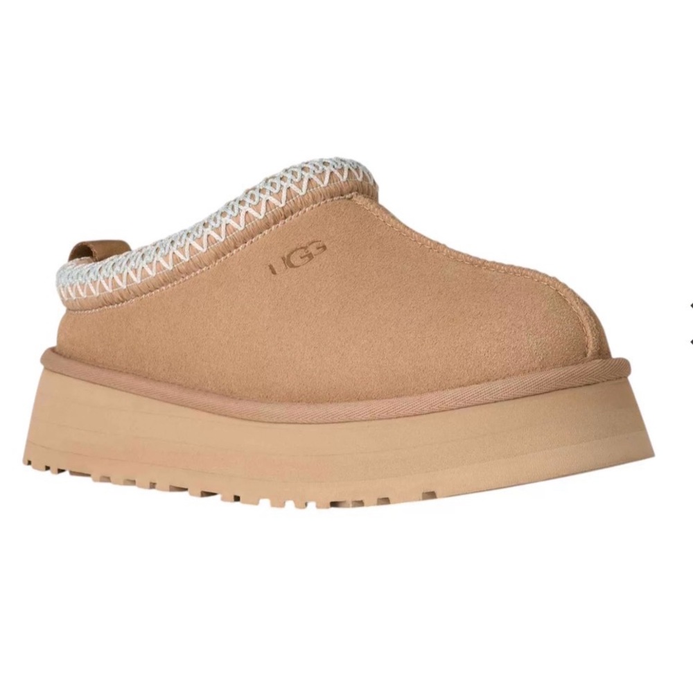 UGG Women's tazz sand Platform Mules size 10 new in box
